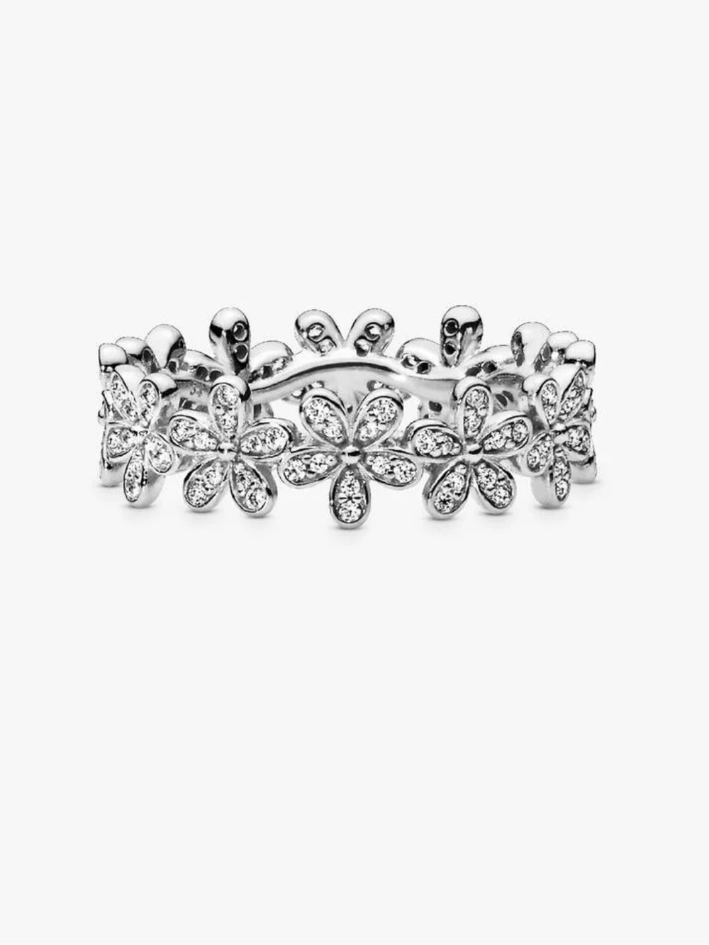 Pandora Daisy Flower Ring - Sterling Silver